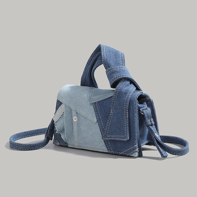 Simple Denim Fabric High-end Feel Versatile Fashion Crossbody Bag For Women