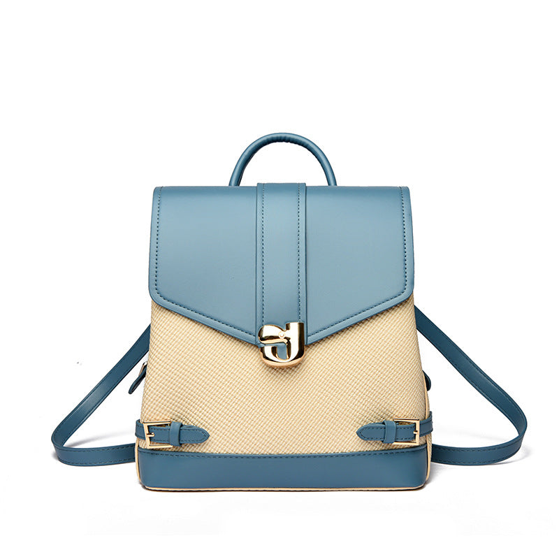 New Women's Versatile High-end Large-capacity Casual Backpack