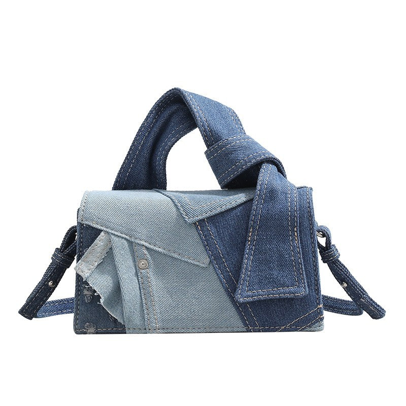 Simple Denim Fabric High-end Feel Versatile Fashion Crossbody Bag For Women